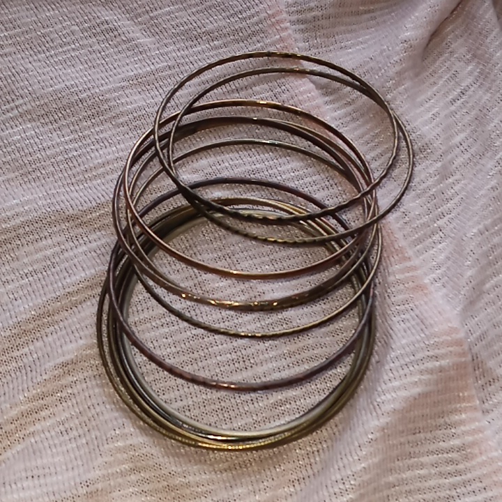 12 Assorted Bangle Bracelets